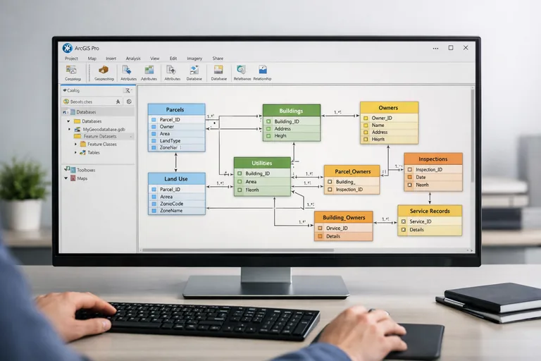 Resim: ArcGIS Pro’da Geodatabase Tasarımı ve Veri Modellemek