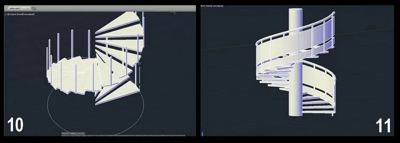 FOTO: Autocad Merdiven Cizimi