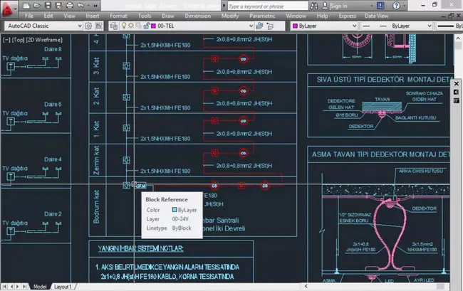 FOTO: AutoCAD Projeleri