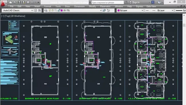 FOTO: AutoCAD Projeleri