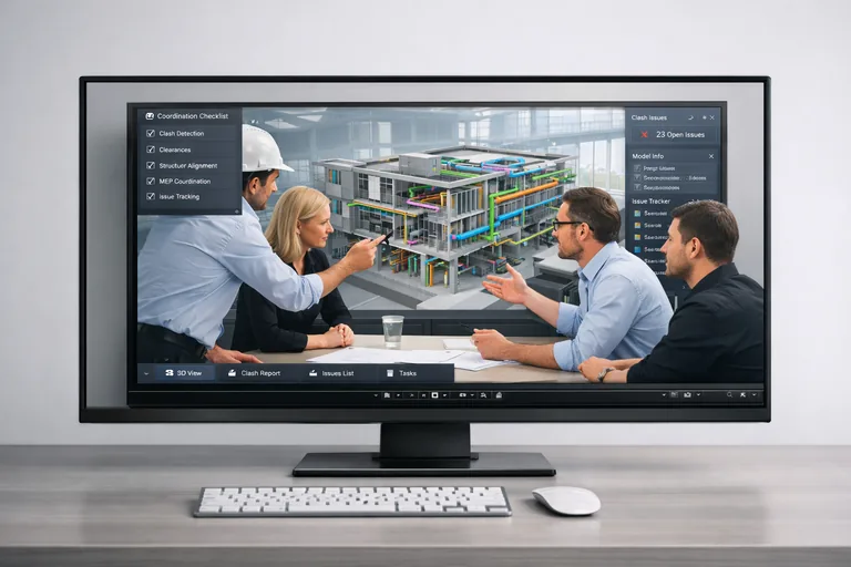 FOTO: BIM Koordinasyonda Disiplinler Arası Model Checklisti Oluşturmak