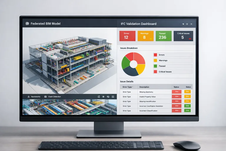Resim: BIM Koordinasyonda IFC Aktarım Hatalarını Azaltmak