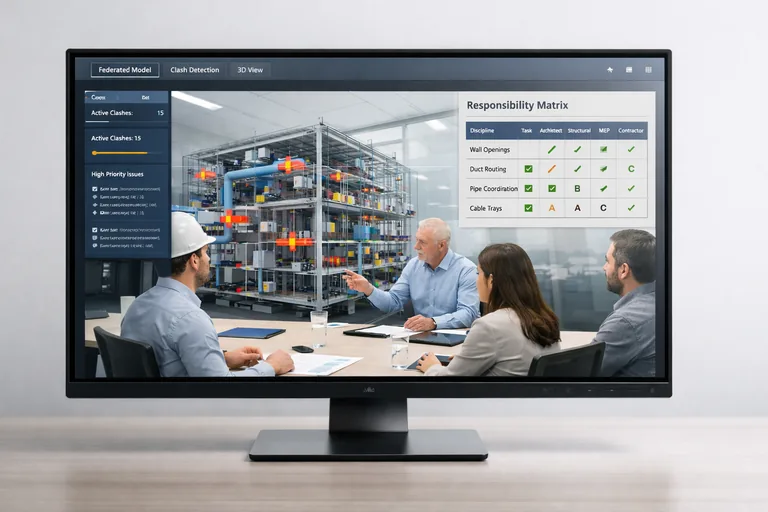 FOTO: BIM Koordinasyonda Model Birleştirme Stratejisi Belirlemek