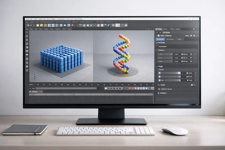 FOTO: Cinema 4D’de MoGraph ile Prosedürel Animasyonlar Üretmek
