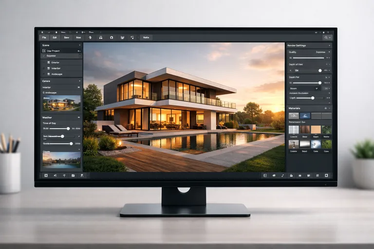 Resim: Enscape Nedir? Gerçek Zamanlı Render ve Sunum Süreçlerinde Kullanımı
