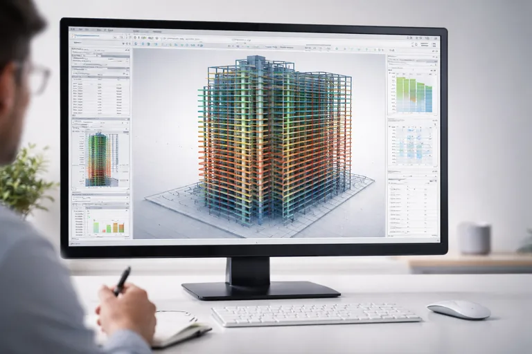 Resim: ETABS Nedir? Bina Analizi ve Tasarımında Kullanımı