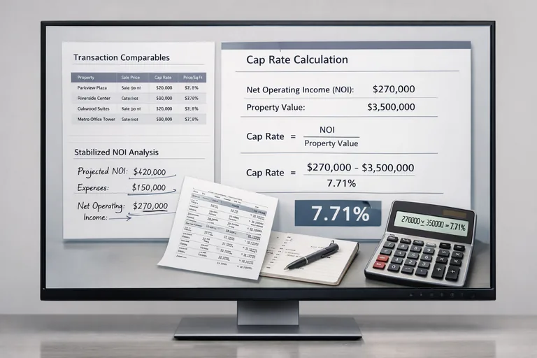 FOTO: Gayrimenkul Değerlemede Kapitalizasyon Oranı Hesaplamak