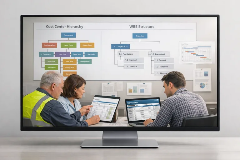 FOTO: İnşaat Muhasebesinde Maliyet Merkezleri Kod Yapısı Kurgulamak