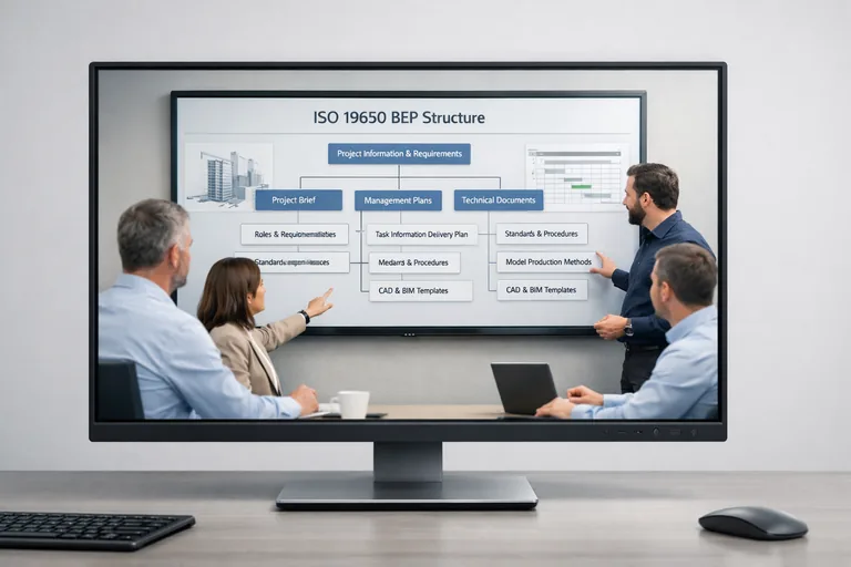 Resim: ISO 19650’de BEP Yapısı ve Doküman Hiyerarşisi Kurmak