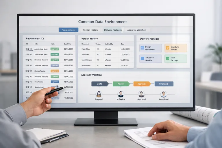 OIR, AIR ve EIR katmanlarının varlık yaşam döngüsüne bağlanması ve akışın yönetilmesi