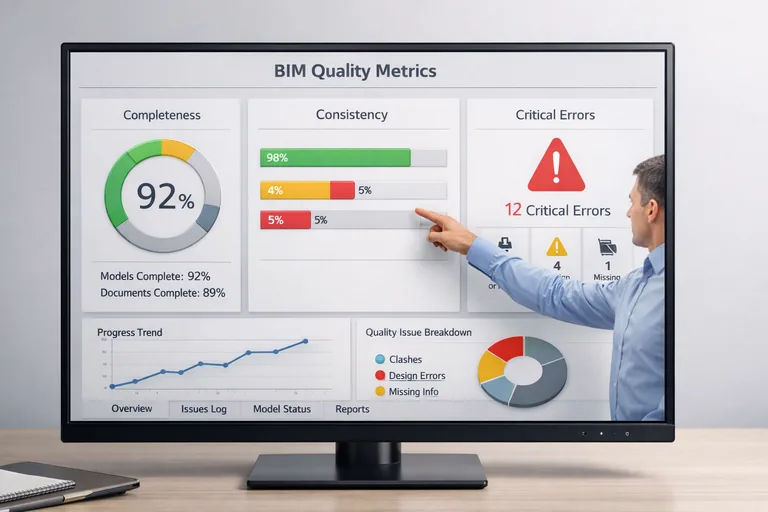 Doğrulama raporunda tamlık, tutarlılık ve kritik hata göstergelerinin pano üzerinde izlenmesi