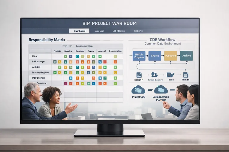 FOTO: ISO 19650’de Rol ve Sorumluluk Matrisi Oluşturmak