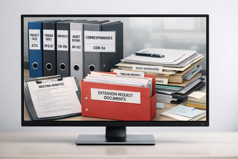 Yazışma zinciri, toplantı tutanağı ve revizyon kayıtlarının tek bir vaka dosyası altında toplanması ve etiketlenmesi