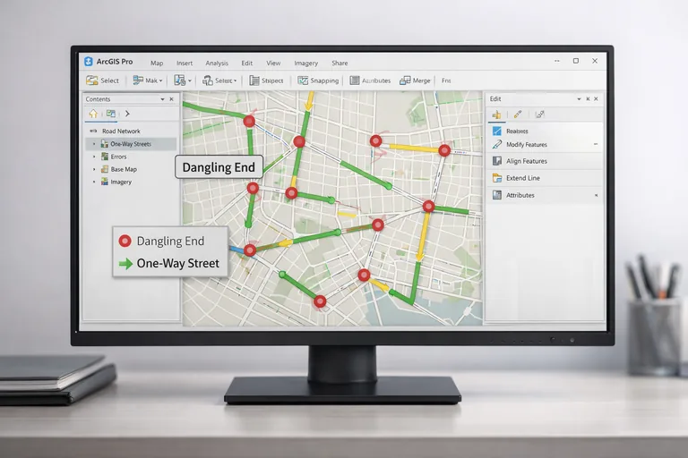 Resim: Network Analyst’te Veri Hazırlama Hatalarını Önlemek