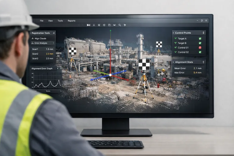FOTO: Point Cloud Registrasyon ve Alignment Hatalarını Azaltmak