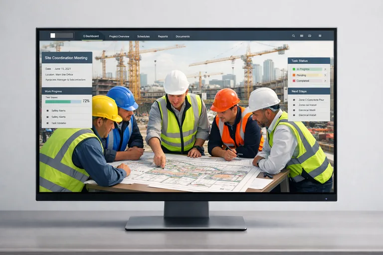 FOTO: Şantiye Yönetiminde Alt Yüklenici Koordinasyonunu Yönetmek