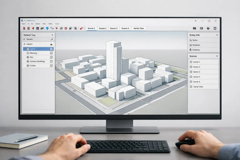 FOTO: SketchUp ile Konsept Modelleme Akışını Hızlandırmak
